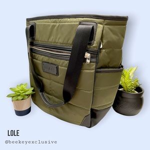 Lole Green puff bag